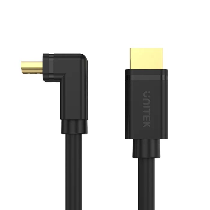 Unitek Hdmi Cable 4K 60Hz High Speed  Right Angle 90° Y-C1002 3m
