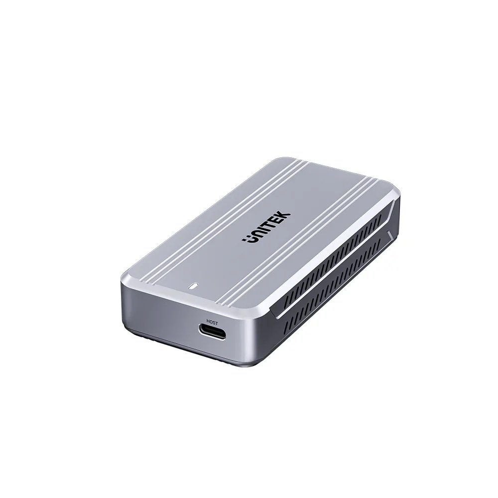 UNITEK SolidForce Reefer TurboCool USB4 40Gbps M.2 SSD Enclosure with Cooling Fan S1242AGY01