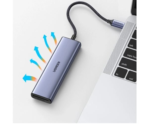 UGREEN 20956A USB-C to HDMI Hub Adapter 3x USB-A 3.0 SD/TF