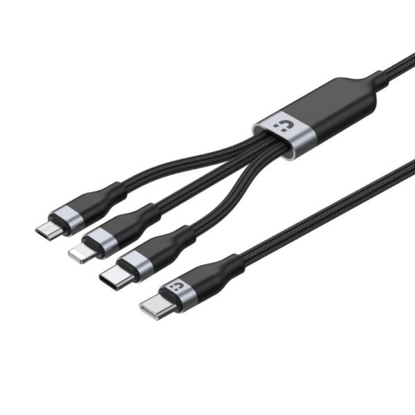 UNITEK USB-C to Lightning / USB-C / Micro USB Multi Charging 3in1 Cable C14101BK  1.5M