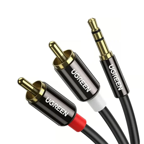 UGreen 10590 3.5mm to 2RCA Audio Splitter Cable 3m