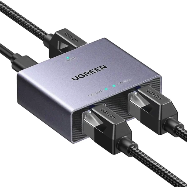 UGREEN 45311 RJ45 1-TO-2 Ports GLAN Splitter