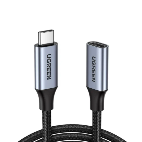 UGREEN 80810 USB-C 3.1 GEN 2 MALE TO FEMALE EXTENSION 0.5M