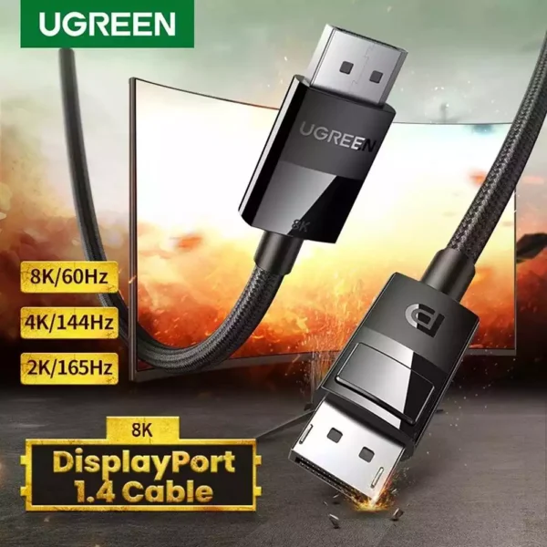 UGREEN 80394 Male to Male Cable Braided 5M