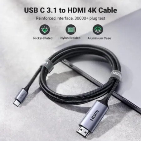 Ugreen 50570 USB Type C to HDMI 4K Cable 1.5m
