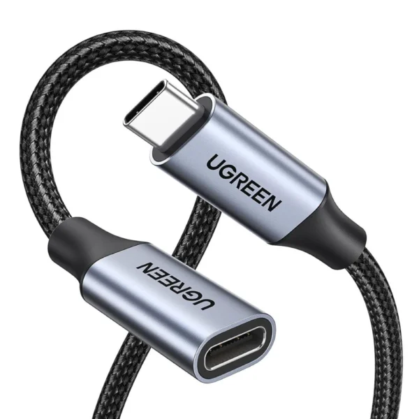 UGREEN 80810 USB-C 3.1 GEN 2 MALE TO FEMALE EXTENSION 0.5M