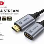UNITEK C11091AGY01-1M ULTRA STREAM 8K@60HZ HDMI EXTENSION CABLE 1M