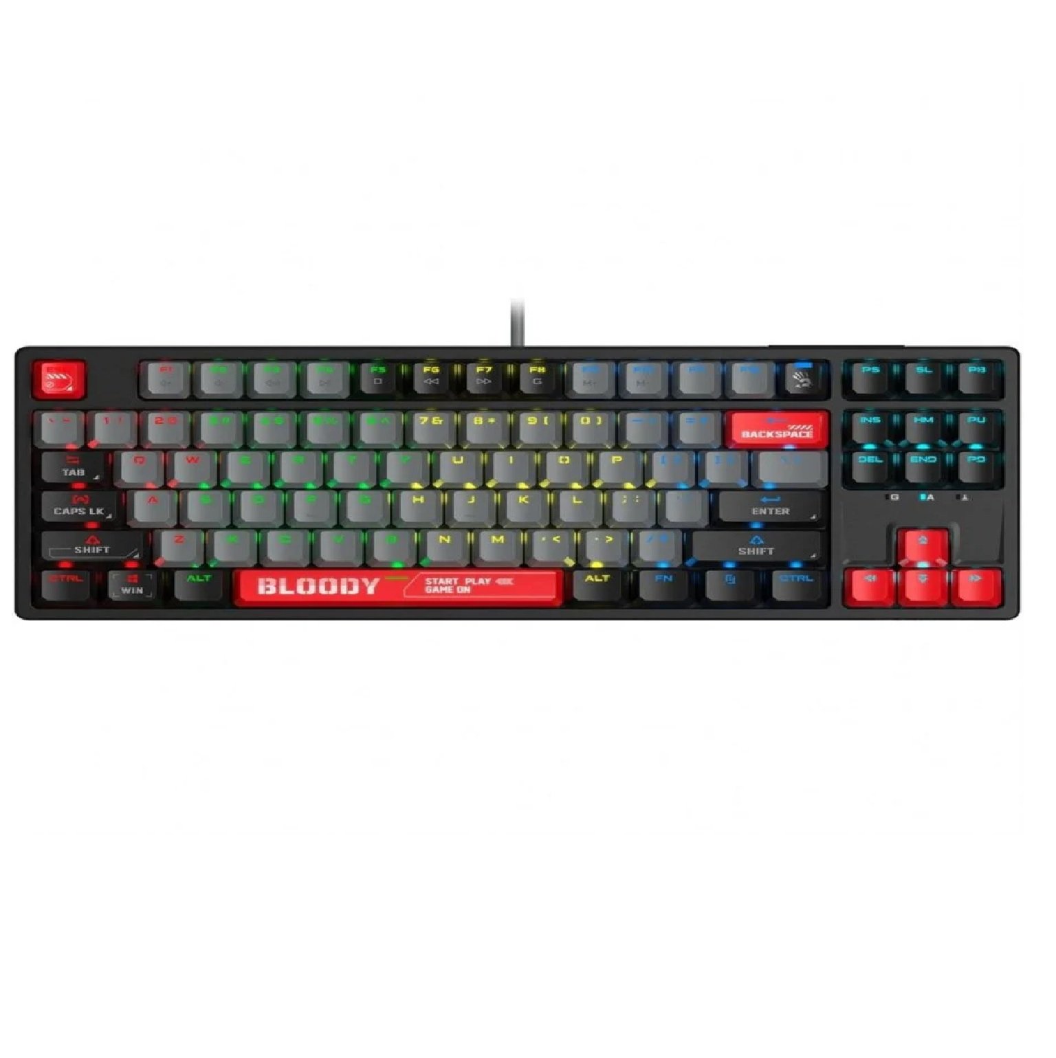 Bloody S87 RGB Mechanical Keyboard Energy Red