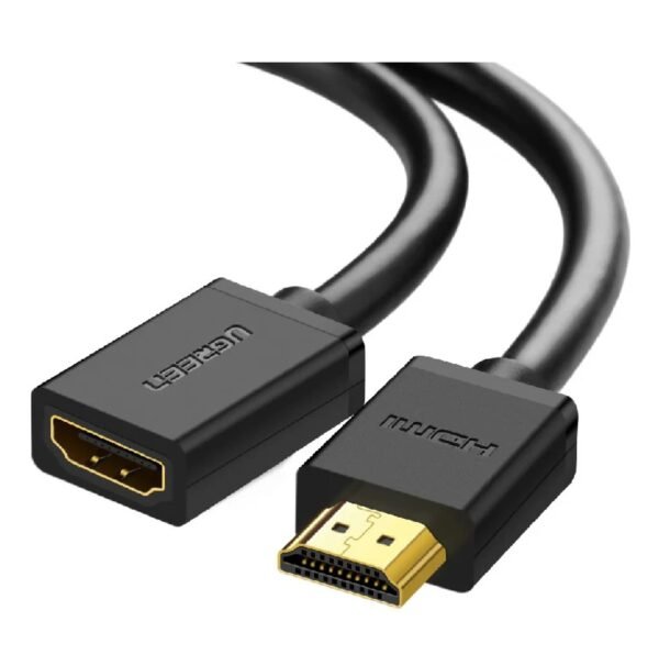 UGREEN 10141 HDMI MALE TO FEMALE EXTENSION CABLE 1M
