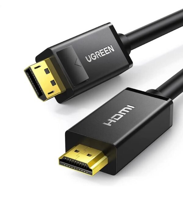 UGREEN 10202 DISPLAY PORT TO HDMI M/M CABLE 2M
