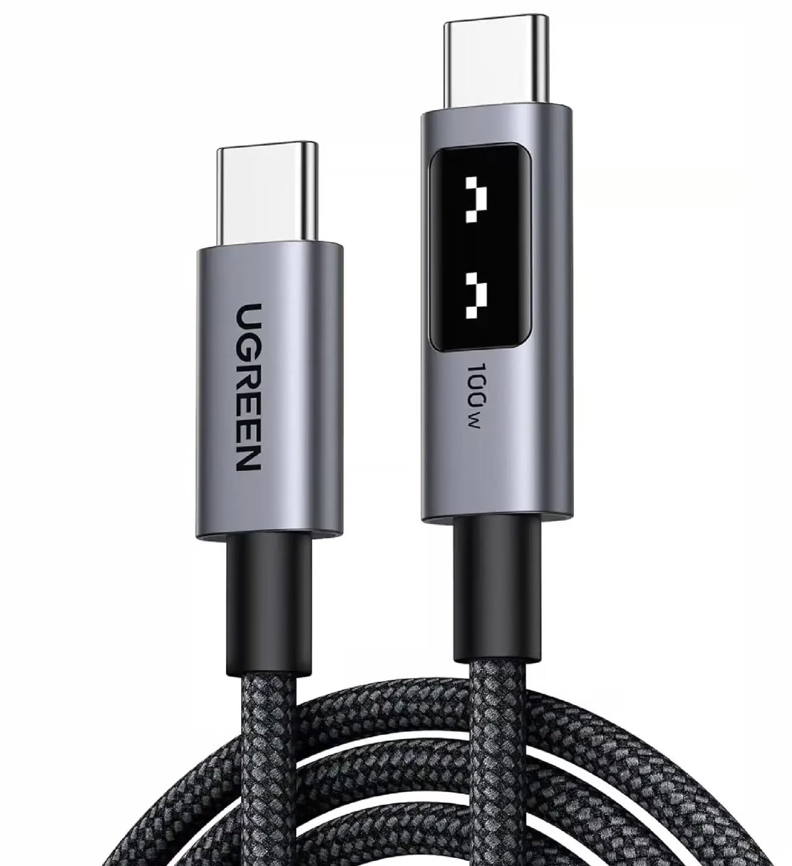 UGREEN 35512 UNO USB-C TO C PD FAST CHARGING CABLE BRAIDED 100W 2M