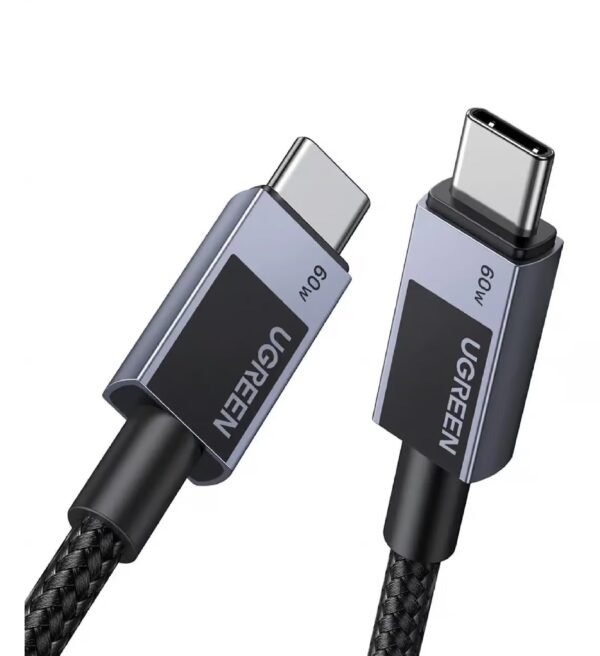UGREEN 55764 USB-C TO C PD FAST CHARGING CABLE 60W 0.5M BRAIDED