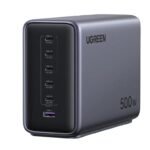 UGREEN NEXODE 55550B 6-PORTS GAN 500W DESKTOP FAST CHARGER