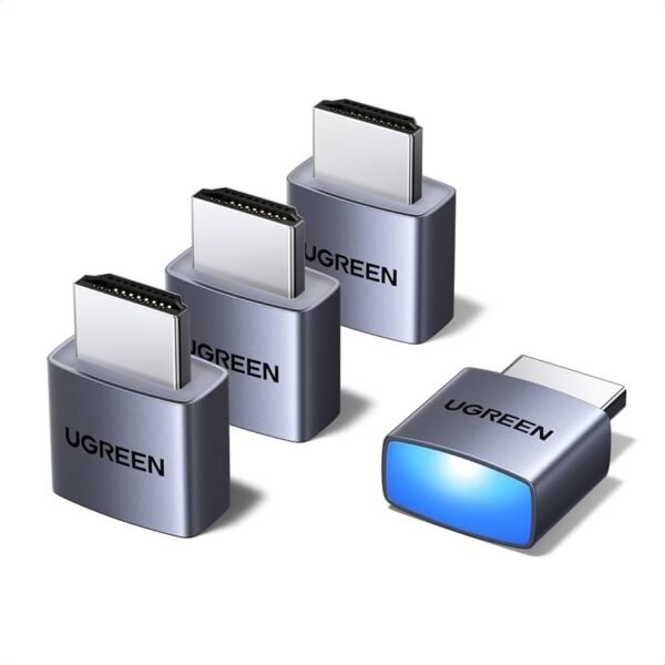 UGREEN 95994 4 Pack HDMI Dummy Plug 4K@60Hz  2K@60Hz 1080P@120Hz,