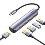 UGREEN 20197 USB-C TO 4XUSB 3.0 ,HDMI ADAPTER