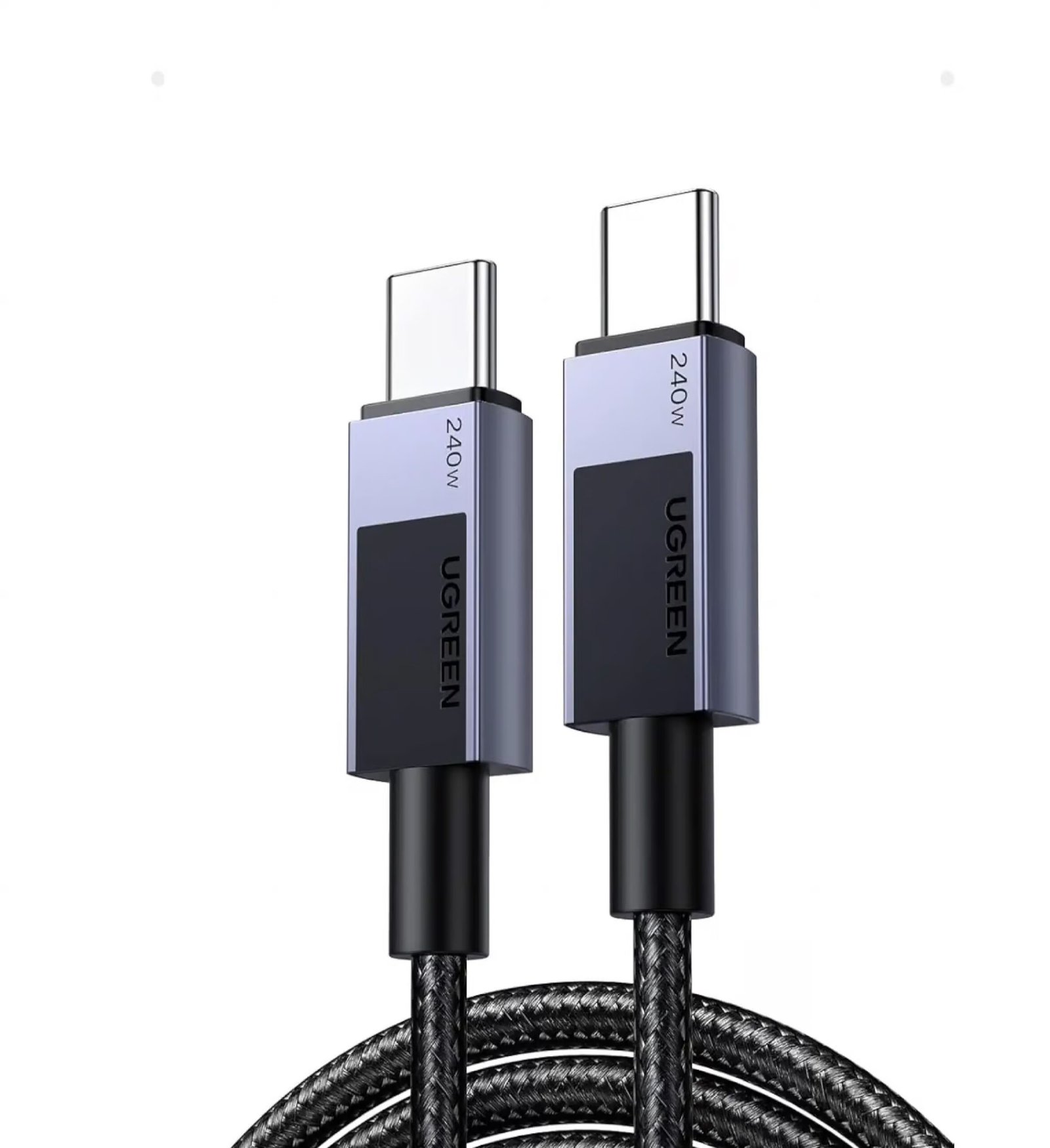 UGREEN 45068 USB-C TO C PD FAST CHARGING CABLE 240W 2M BRAIDED