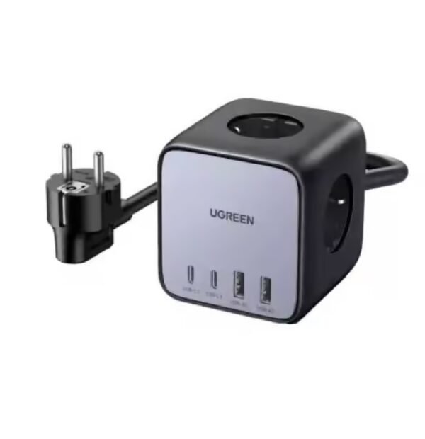 UGREEN 60113 65W DIGINEST CUBE (2C2A) POWER CUBE CHARGING STATION 1.8M