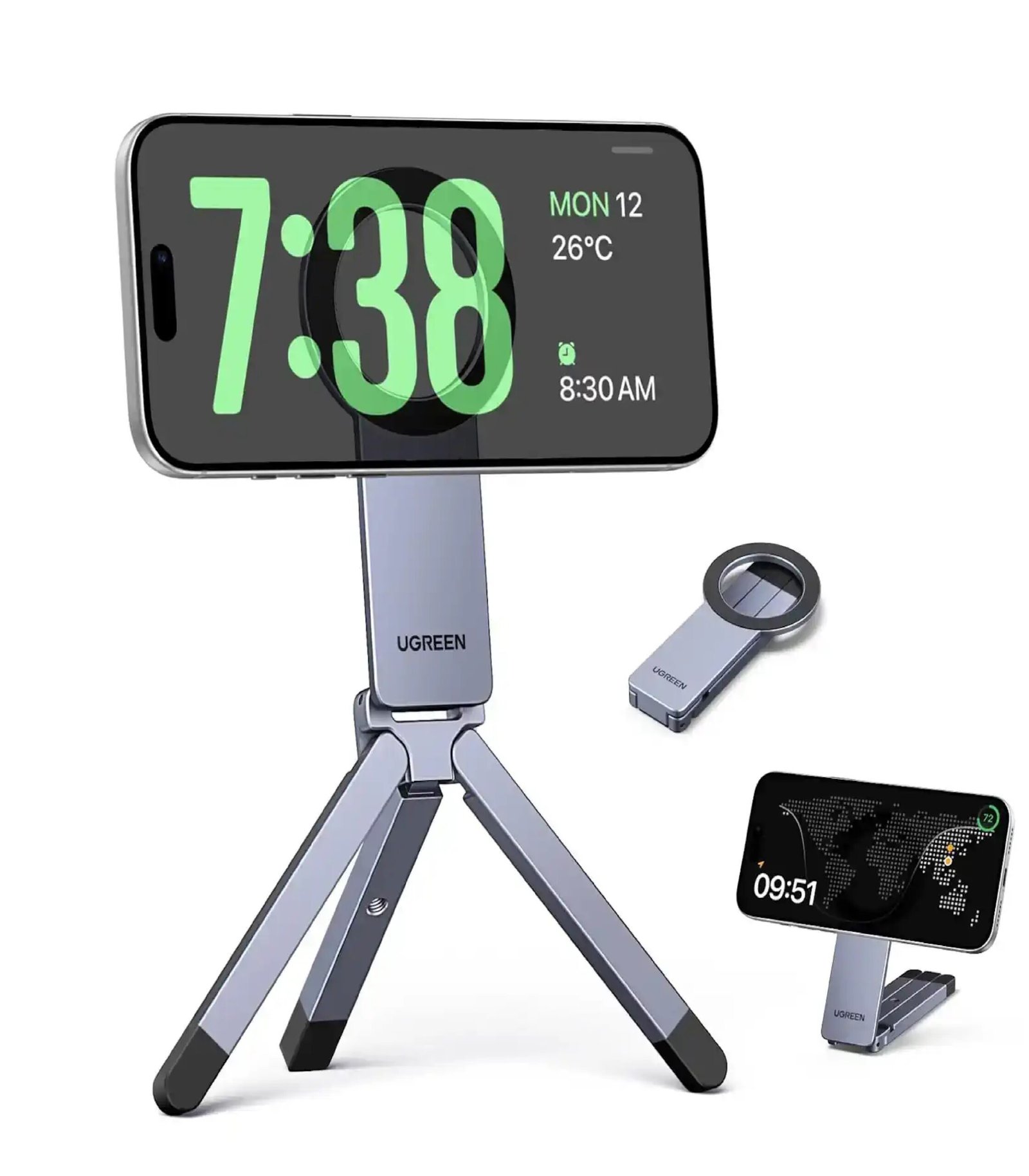 UGREEN 75509 MAGNETIC PHONE TRIPOD STAND