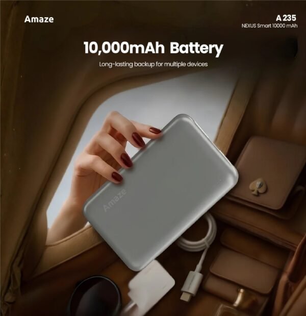 AMAZE NEXUS SMART 10,000MAH POWER BANK 22.5W A235