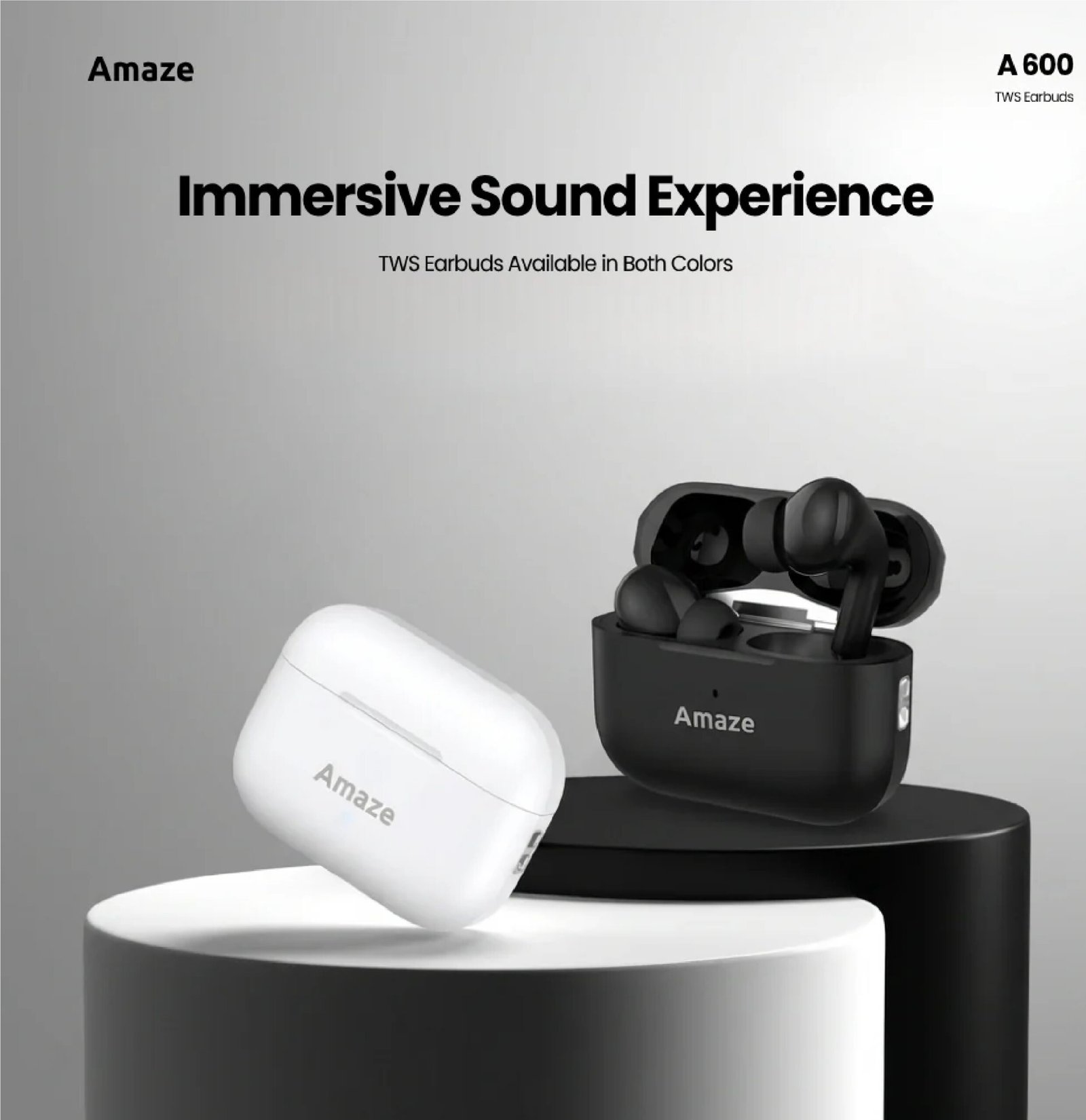 AMAZE TRUE WIRELESS 5.3 TWS EARPHONE A600