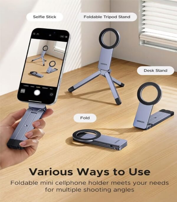 UGREEN 75509 MAGNETIC PHONE TRIPOD STAND
