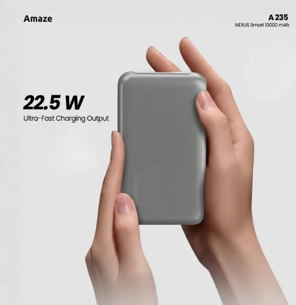 AMAZE NEXUS SMART 10,000MAH POWER BANK 22.5W A235
