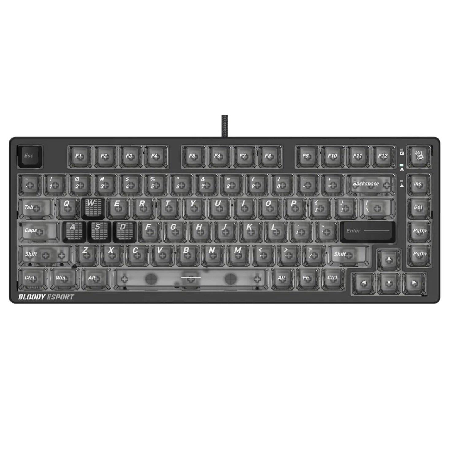 Bloody MS76 Hall Effect Magnetic Gaming Keyboard