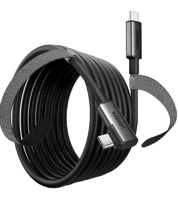 UGREEN 90629 RIGHT ANGLE USB-C TO C VR CABLE 5M