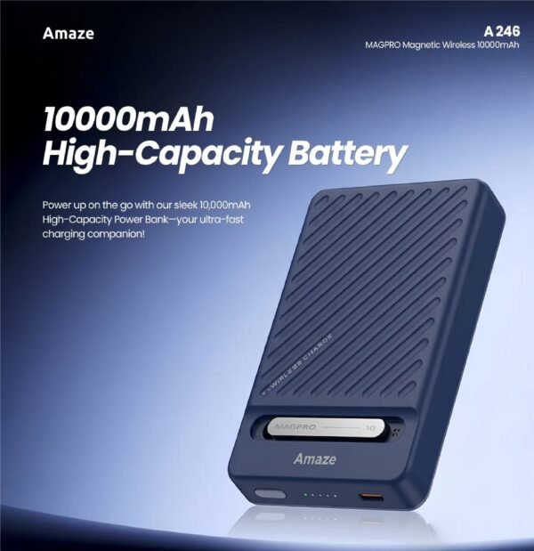 MAGPRO MAGNETIC WIRELESS POWER BANK 10,000MAH 20W A246