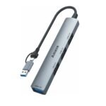 AMAZE USB + TYPE C TO 4-PORT USB3.0 HUB A314