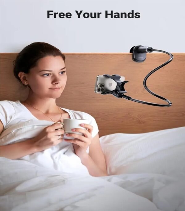 UGREEN 80906 GOOSENECK PHONE HOLDER 360° ROTATION BLACK