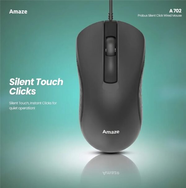 AMAZE PROBUS SILENT WIRED MOUSE A702