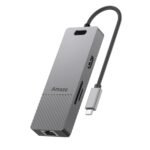 AMAZE Hyper Flux 7-in1 Dual Display Multifunction Hub A332