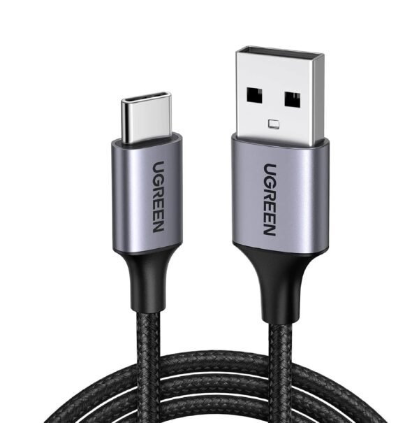 UGREEN 60128 USB-A TO USB-C CABLE ALUMINUM BRAID 2M