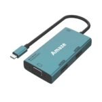 AMAZE TYPE C TO DUAL HDMI + VGA + AUDIO HUB A324