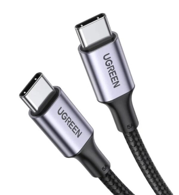 UGREEN 70428 TYPE-C TO C CABLE ALUMINIUM BRAIDED 100W 1.5M