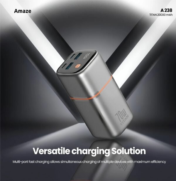 AMAZE TITAN POWER BANK  20,000MAH 70W A238