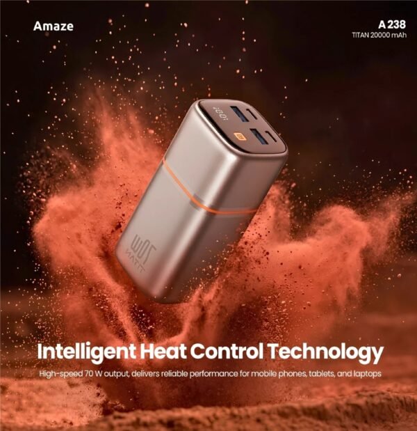 AMAZE TITAN POWER BANK  20,000MAH 70W A238
