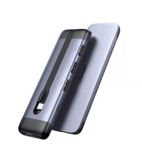 UGREEN 70408 5-IN-1 USB-C TO HDMI, 3XUSB-A, PD,100W ADAPTER