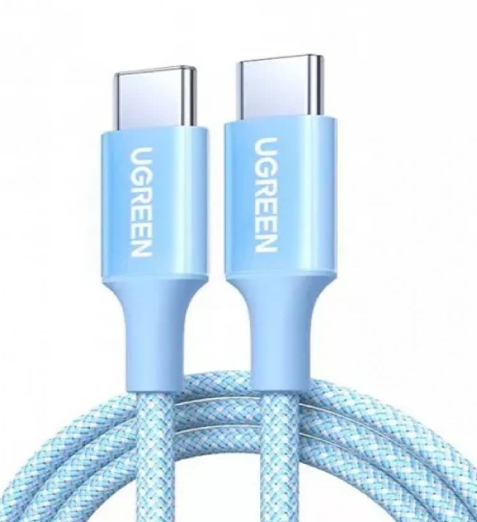 UGREEN 65254 USB-C TO C PD FAST CHARGING CABLE BRAIDED 100W 2M BLUE