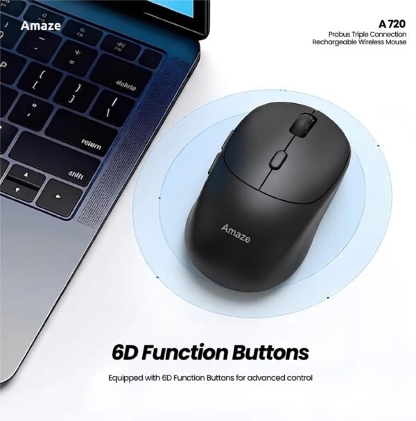 Amaze Probus  Tripple Connection Wireless Mouse A720