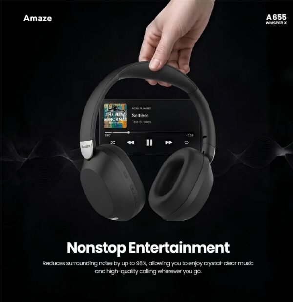 AMAZE WHISPER X ANC WIRELESS HEADPHONE A655