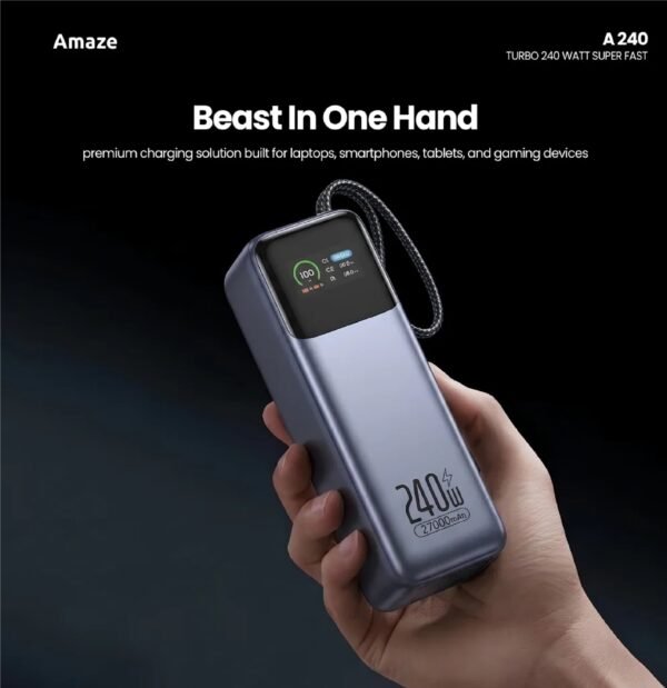 AMAZE TURBO  POWER BANK 27,000MAH A240