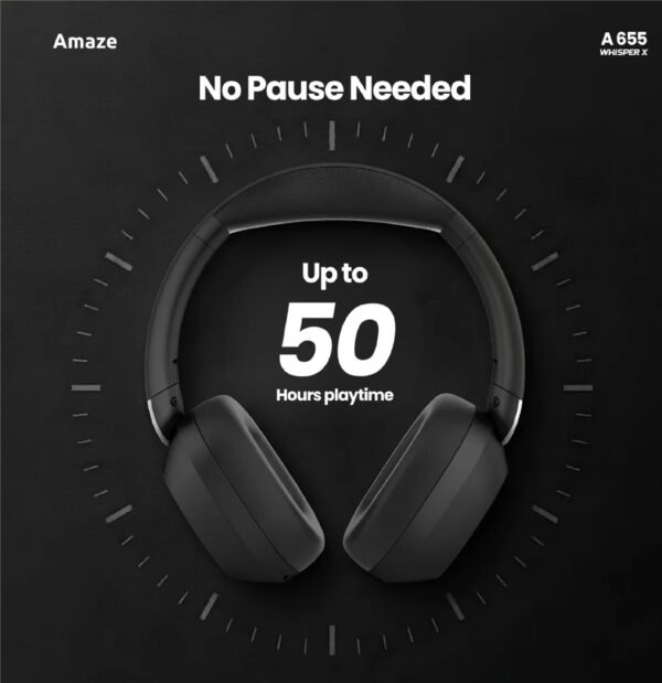 AMAZE WHISPER X ANC WIRELESS HEADPHONE A655