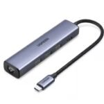 UGREEN 20934 5-IN-1 USB-C TO 3XUSB 3.0, 1X HDMI+RJ45 ADAPTER