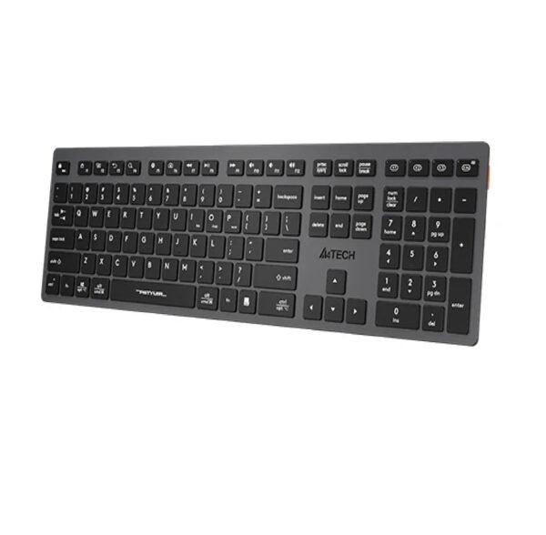 A4tech FBX50C Bluetooth  2.4G Wireless Keyboard – Grey
