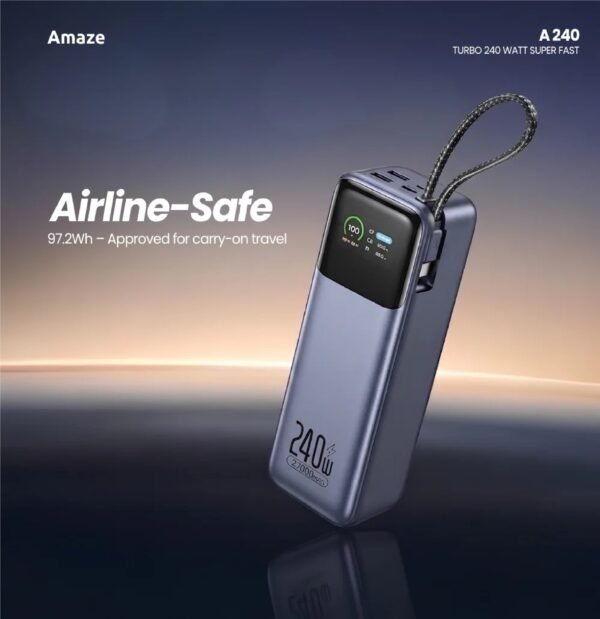 AMAZE TURBO  POWER BANK 27,000MAH A240