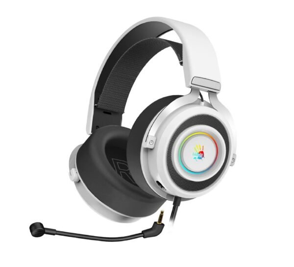 Bloody G535 Virtual 7.1 Surround Sound USB Gaming Headset White