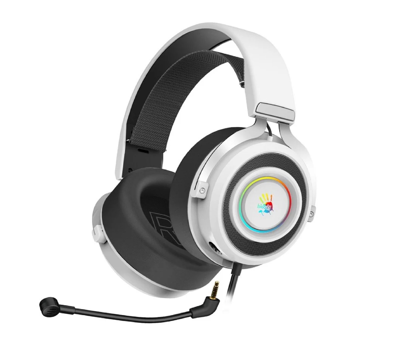 Bloody G535 Virtual 7.1 Surround Sound USB Gaming Headset White