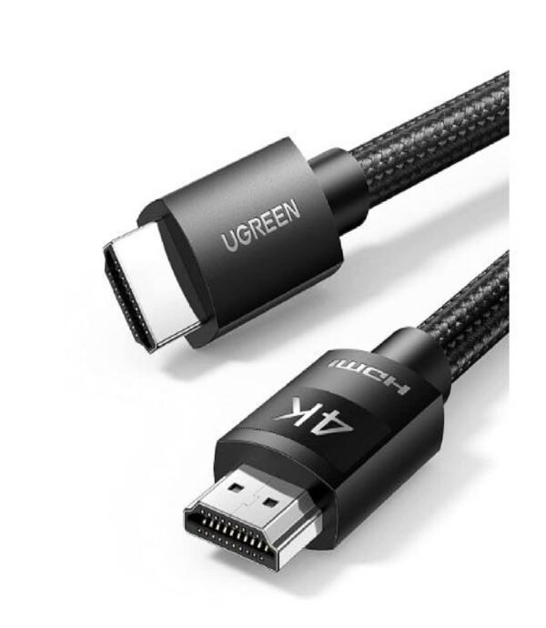 UGREEN 40102 4K HDMI MALE TO MALE CABLE BRAIDED 3M